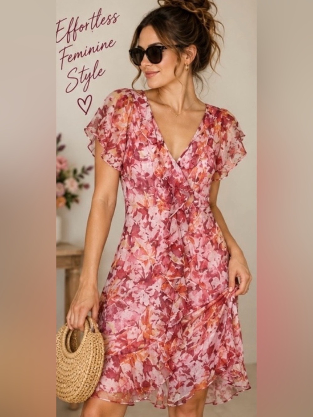 Carmenย MarcโValvo Silk Dressโ